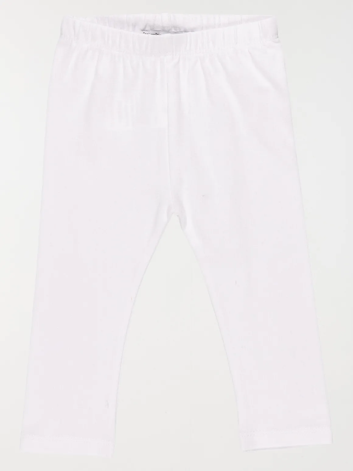 Legging uni blanc fille (3-36M)