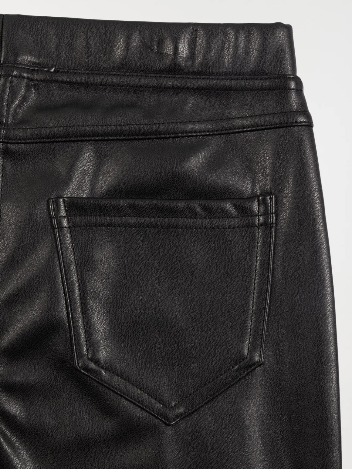 Legging uni noir fille (XXS-M)