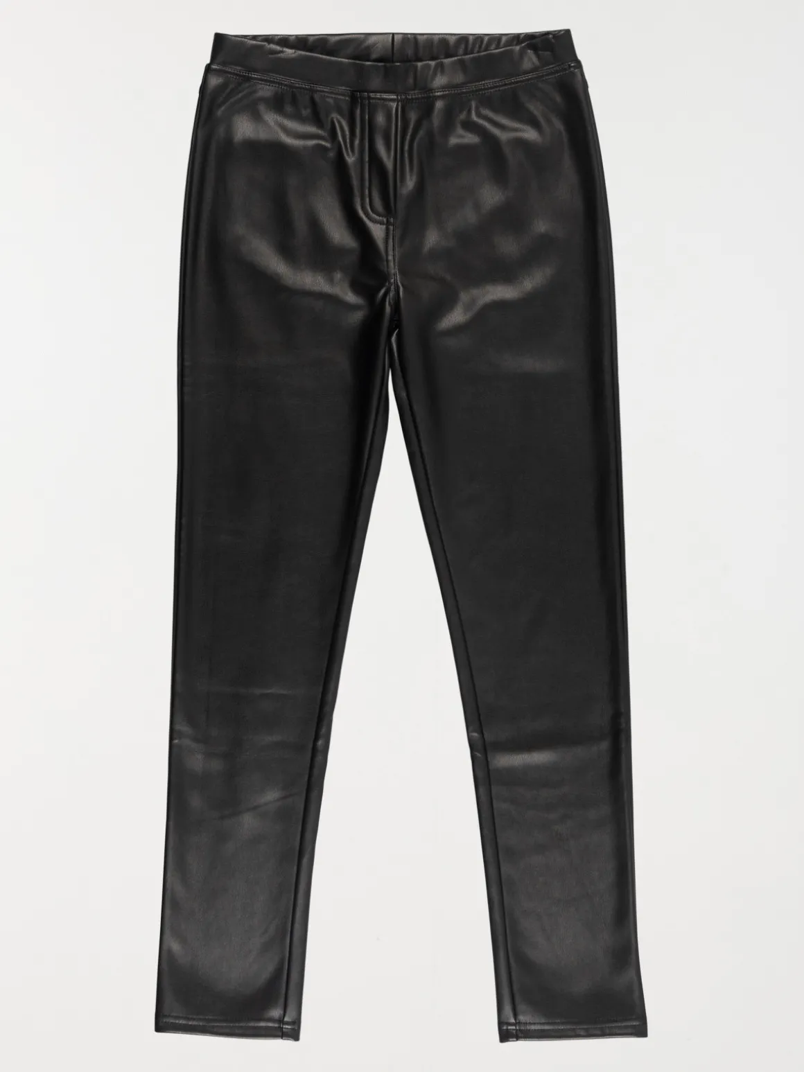 Legging uni noir fille (XXS-M)