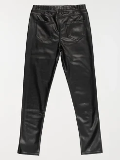 Legging uni noir fille (XXS-M)