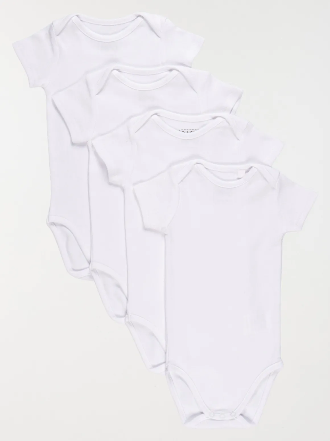 Lot 4 bodies 100% coton bio bébé (3-24M)