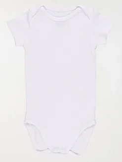 Lot 4 bodies 100% coton bio bébé (3-24M)