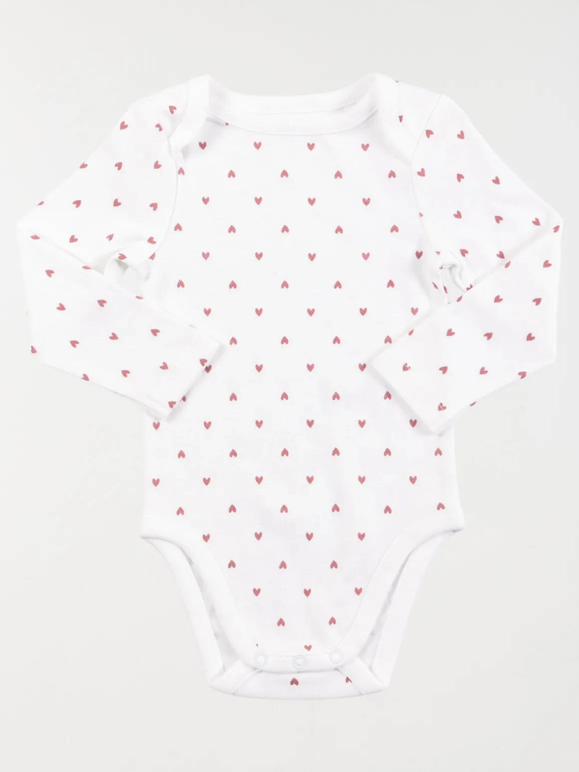 Lot 3 bodies little love fille (3-24M)