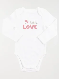 Lot 3 bodies little love fille (3-24M)