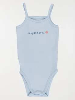 Lot 3 bodies petit coeur fille (3-24M)