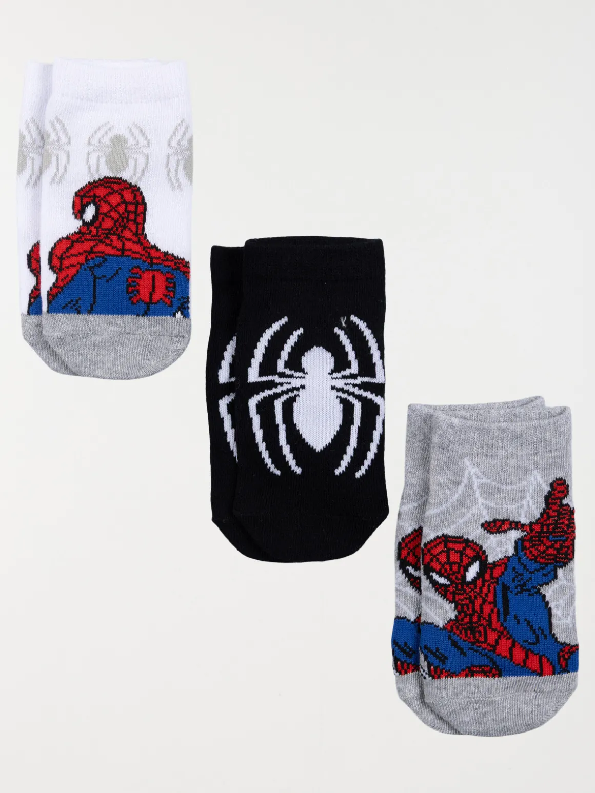 Lot 3 chaussettes Spiderman garçon
