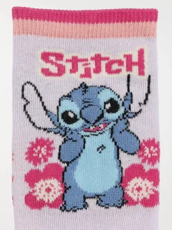 Lot 3 chaussettes Stitch fille