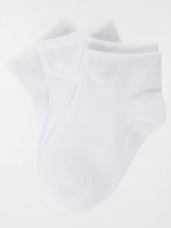 Lot 3 paires chaussettes blanches bébé
