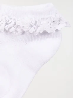 Lot 3 paires chaussettes dentelle fille