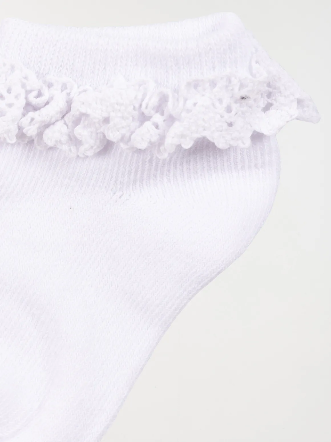 Lot 3 paires chaussettes dentelle fille