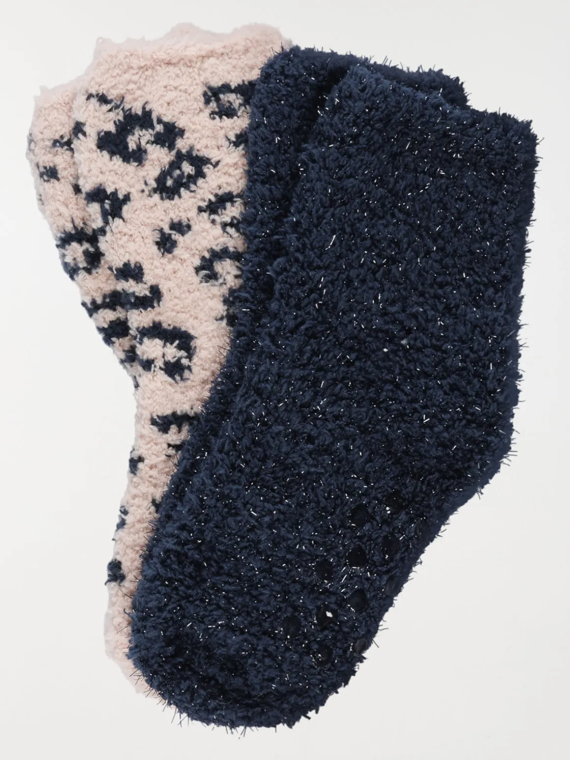 Lot 2 paires chaussettes léopard enfant