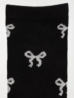 Lot 3 paires chaussettes noeuds femme