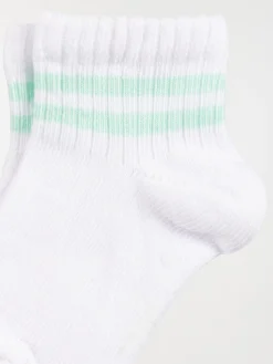 Lot 3 paires chaussettes rayures fille