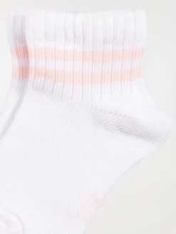 Lot 3 paires chaussettes rayures fille