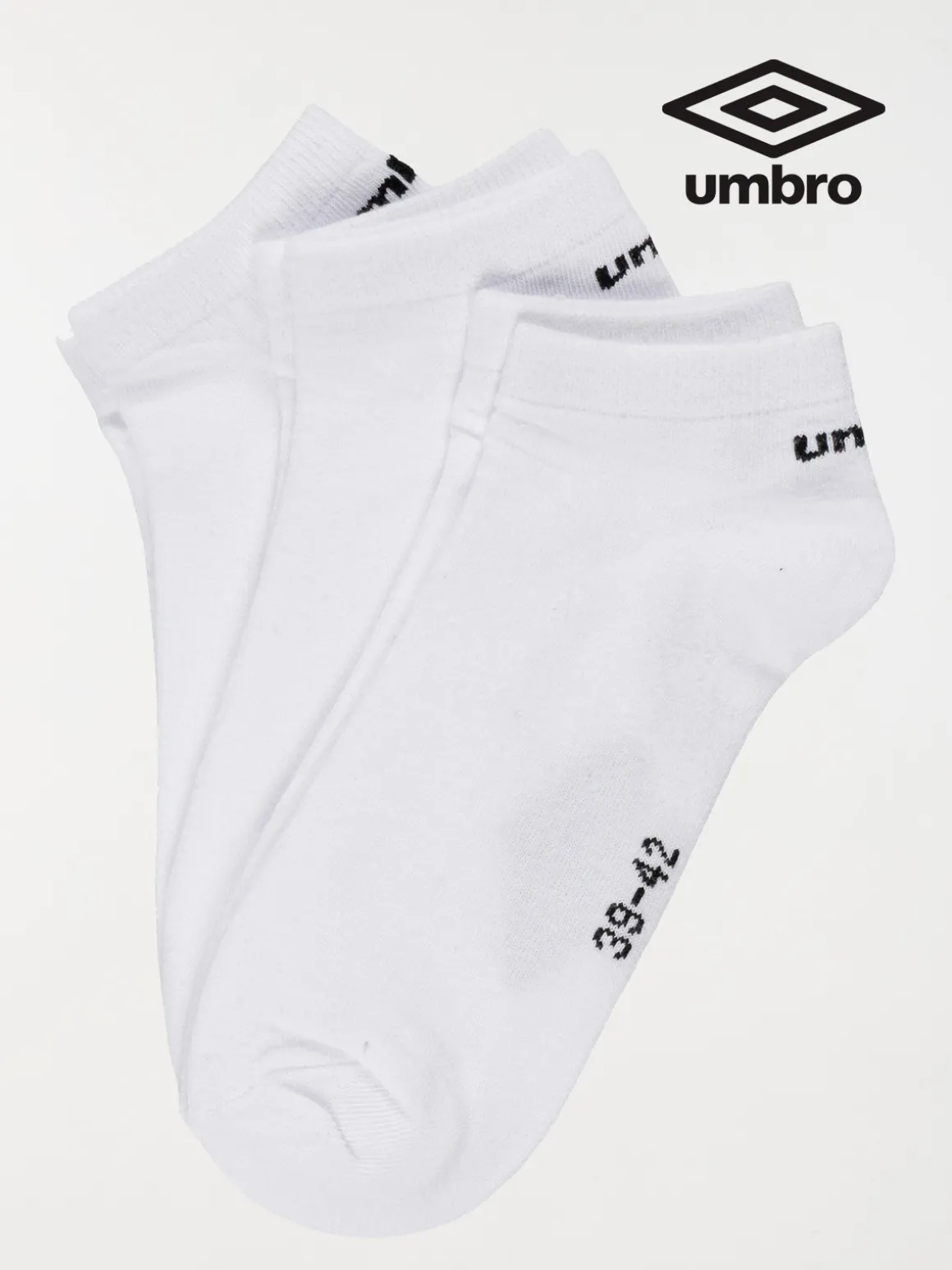 Lot 3 paires chaussettes Umbro homme