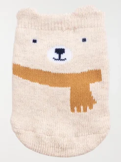 Lot 2 paires de chaussettes ours garçon