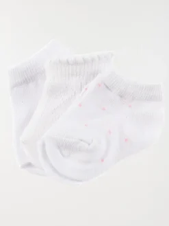 Lot 3 paires de chaussettes bébé fille