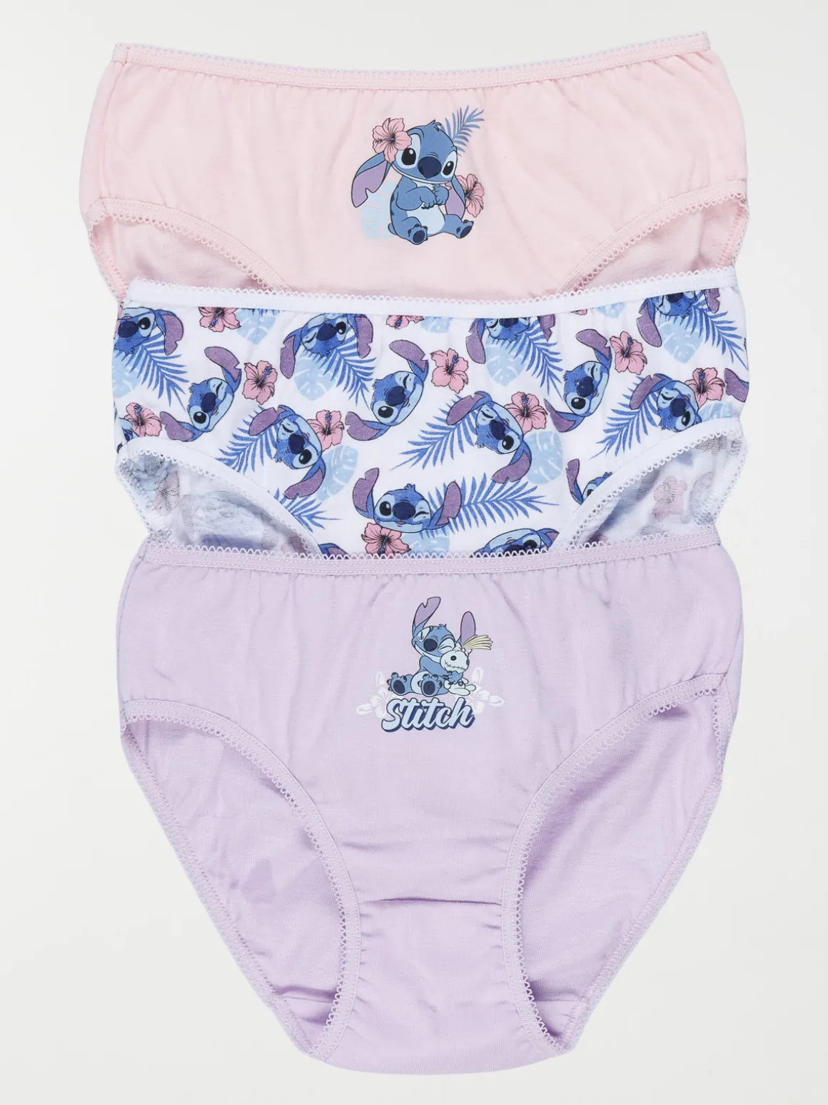Lot 3 slips Stitch fille