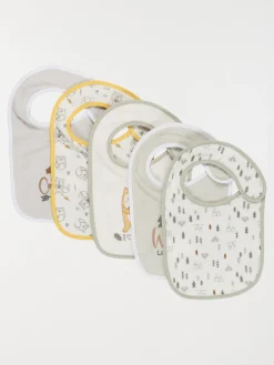 Lot de 5 bavoirs bébé