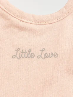 Lot de 3 bavoirs little love fille