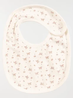 Lot de 3 bavoirs petit coeur bébé