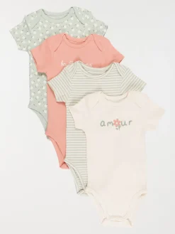 Lot de 4 bodies fille (3-24M)