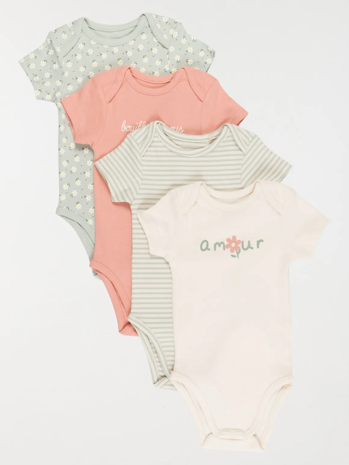 Lot de 4 bodies fille (3-24M)
