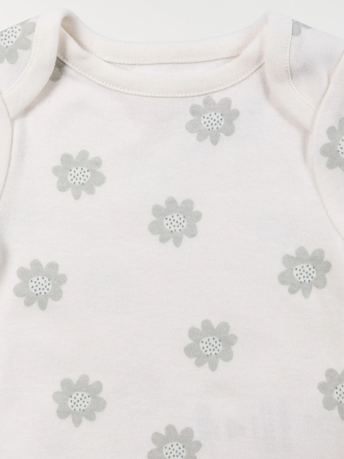 Lot de 3 bodies fleur fille (3-24M)