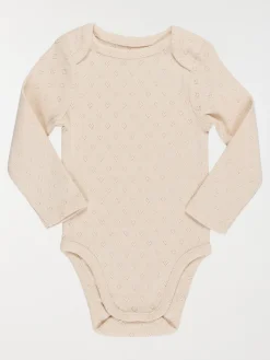 Lot de 3 bodies unis fille (3-24M)