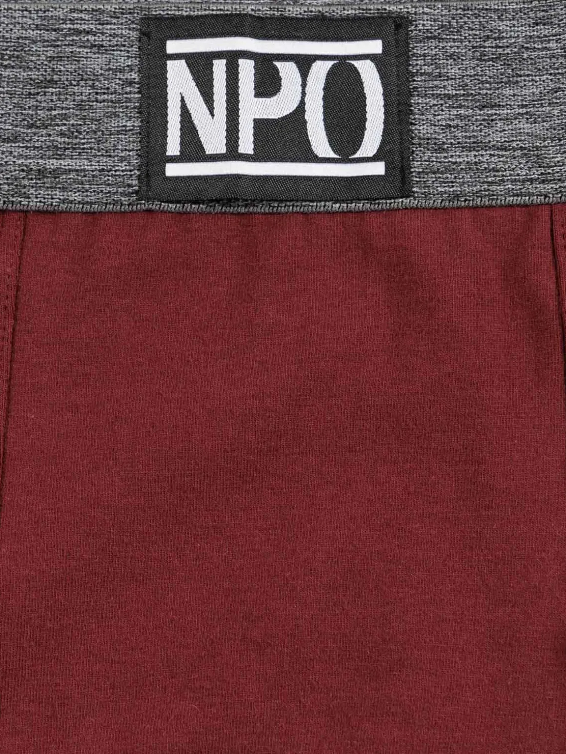 Lot de 3 boxers bordeaux homme