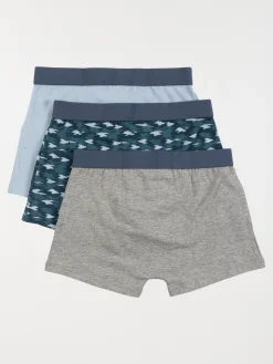 Lot de 3 boxers camouflage garçon