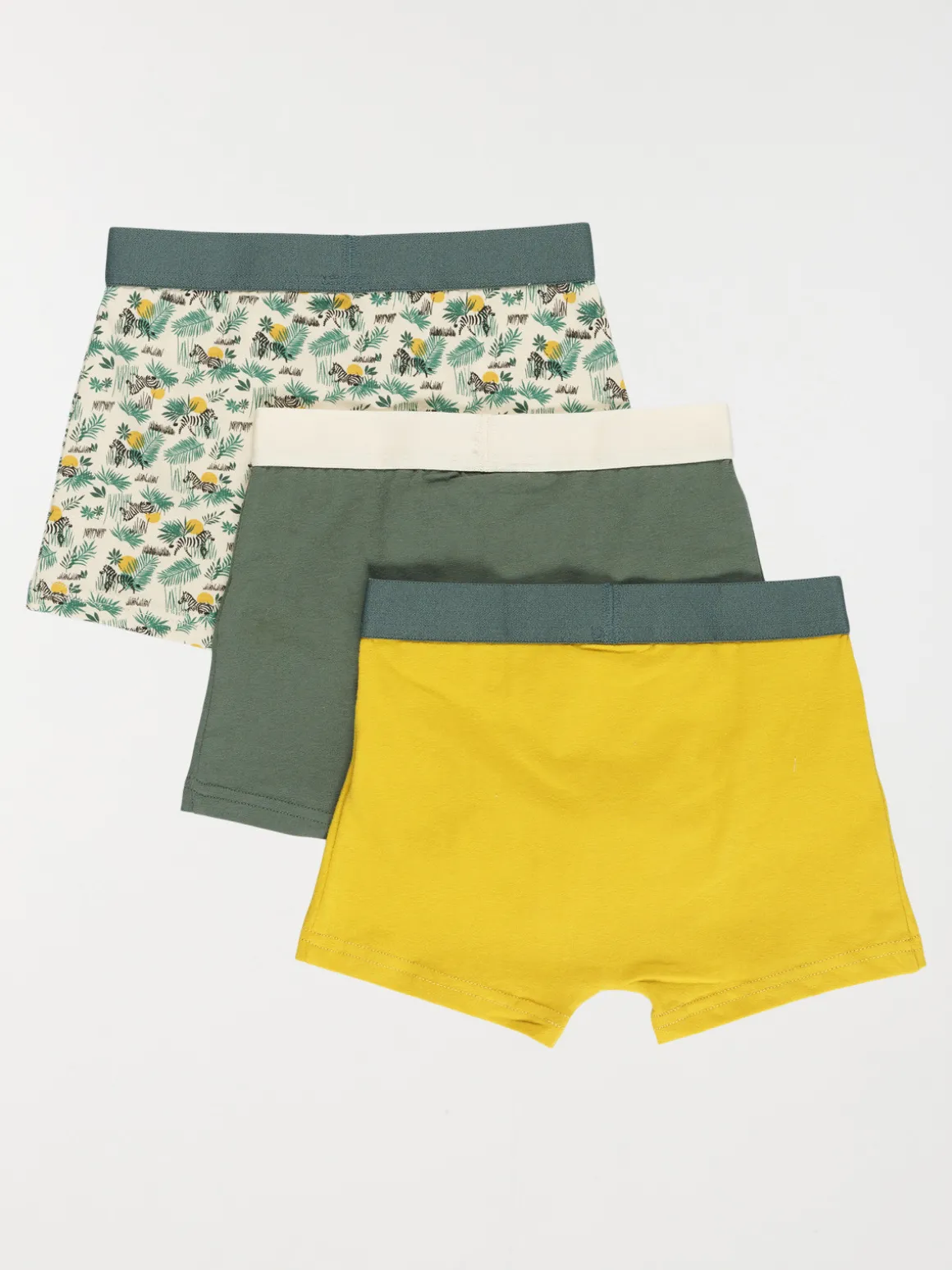 Lot de 3 boxers jungle garçon