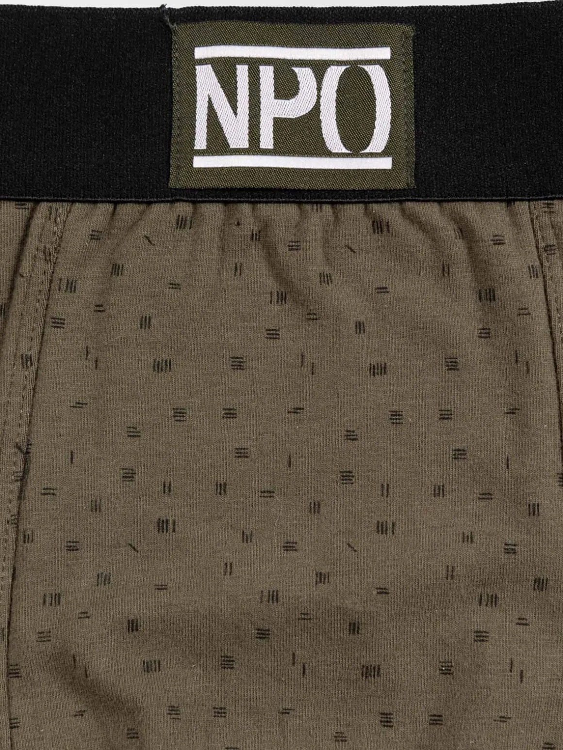 Lot de 3 boxers kaki homme