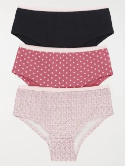Lot de 3 boxers multicolore fille