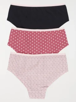 Lot de 3 boxers multicolore fille