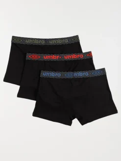 Lot de 3 boxers noir Umbro