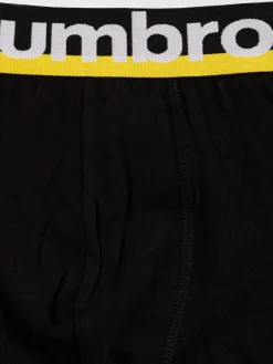 Lot de 3 boxers noir Umbro garçon