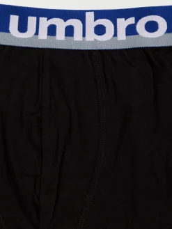 Lot de 3 boxers noir Umbro garçon