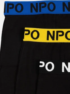 Lot de 3 boxers noirs homme