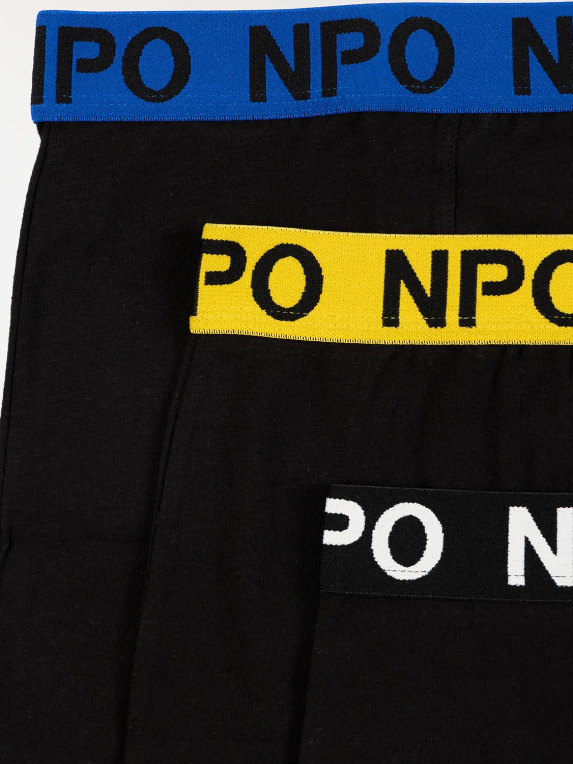 Lot de 3 boxers noirs homme