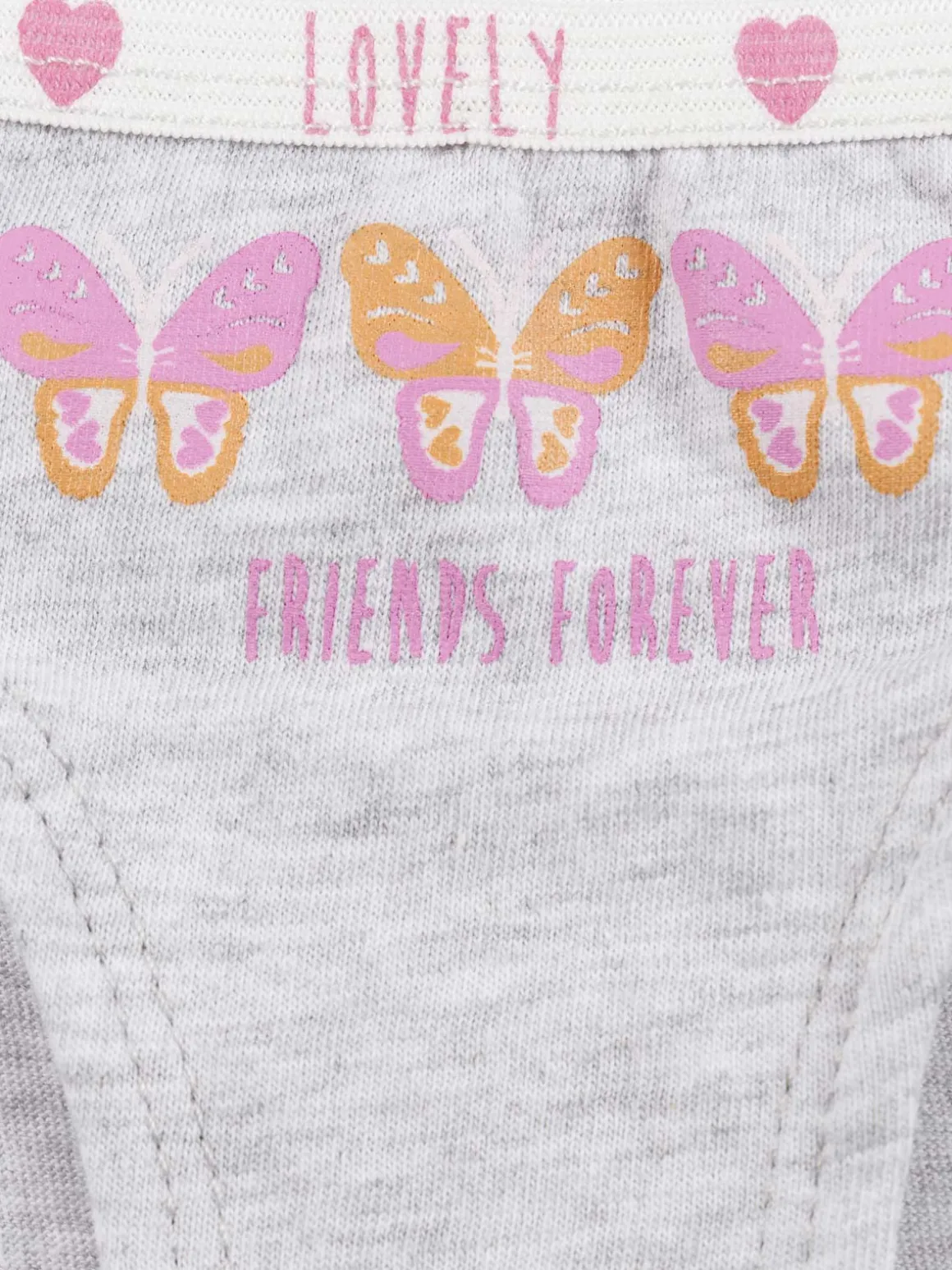 Lot de 3 boxers papillon fille