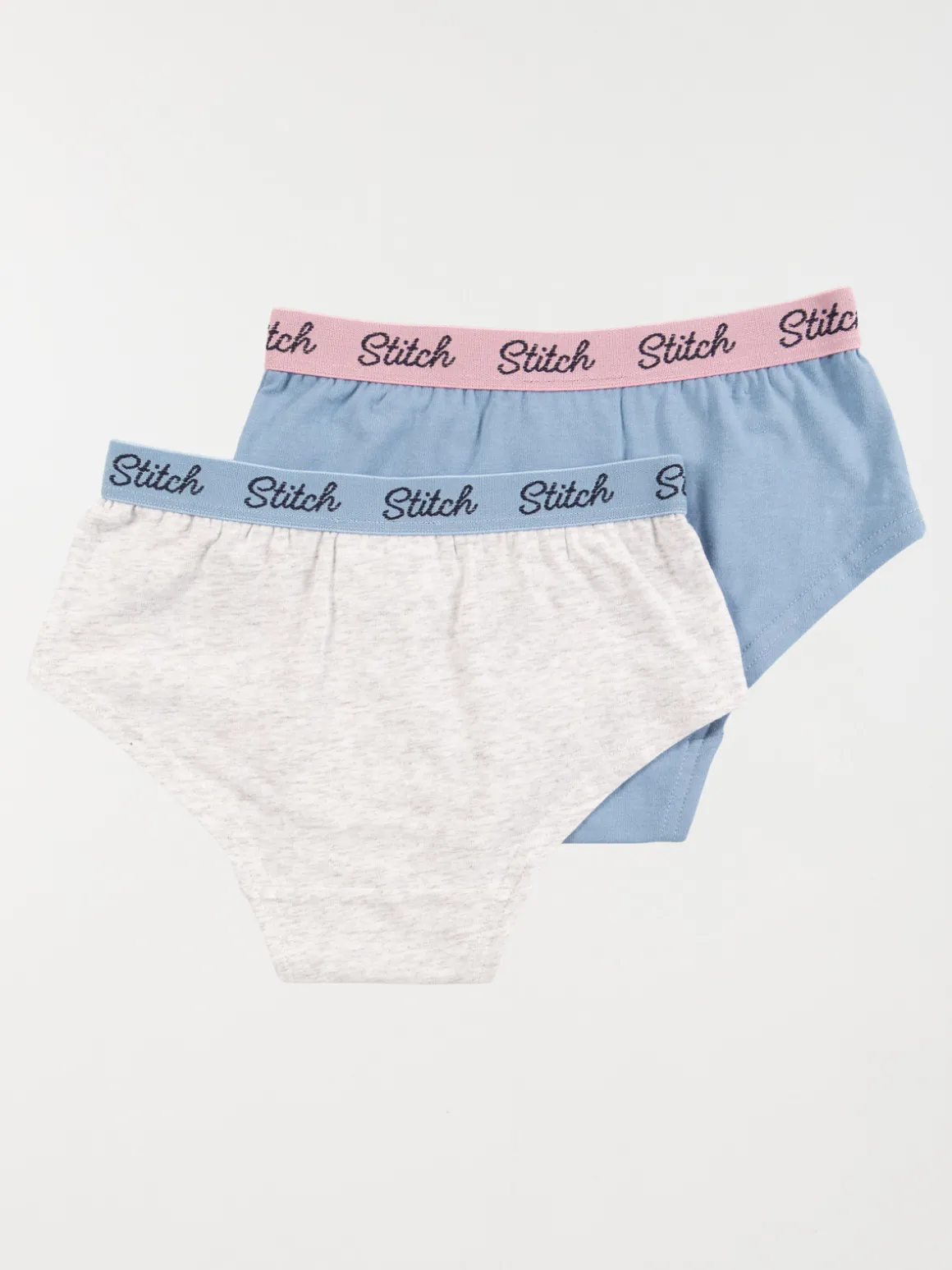Lot de 2 boxers Stitch fille