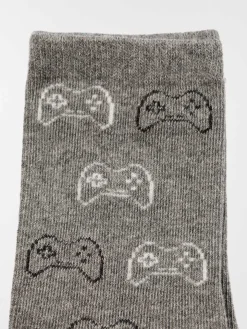 Lot de 5 chaussettes jeu vidéo garçon