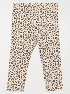 Lot de 2 leggings léopard fille (3-36M)