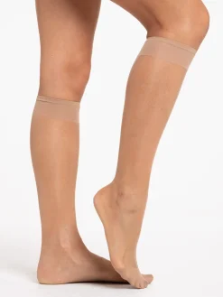 Lot de 2 mi-bas 15D femme