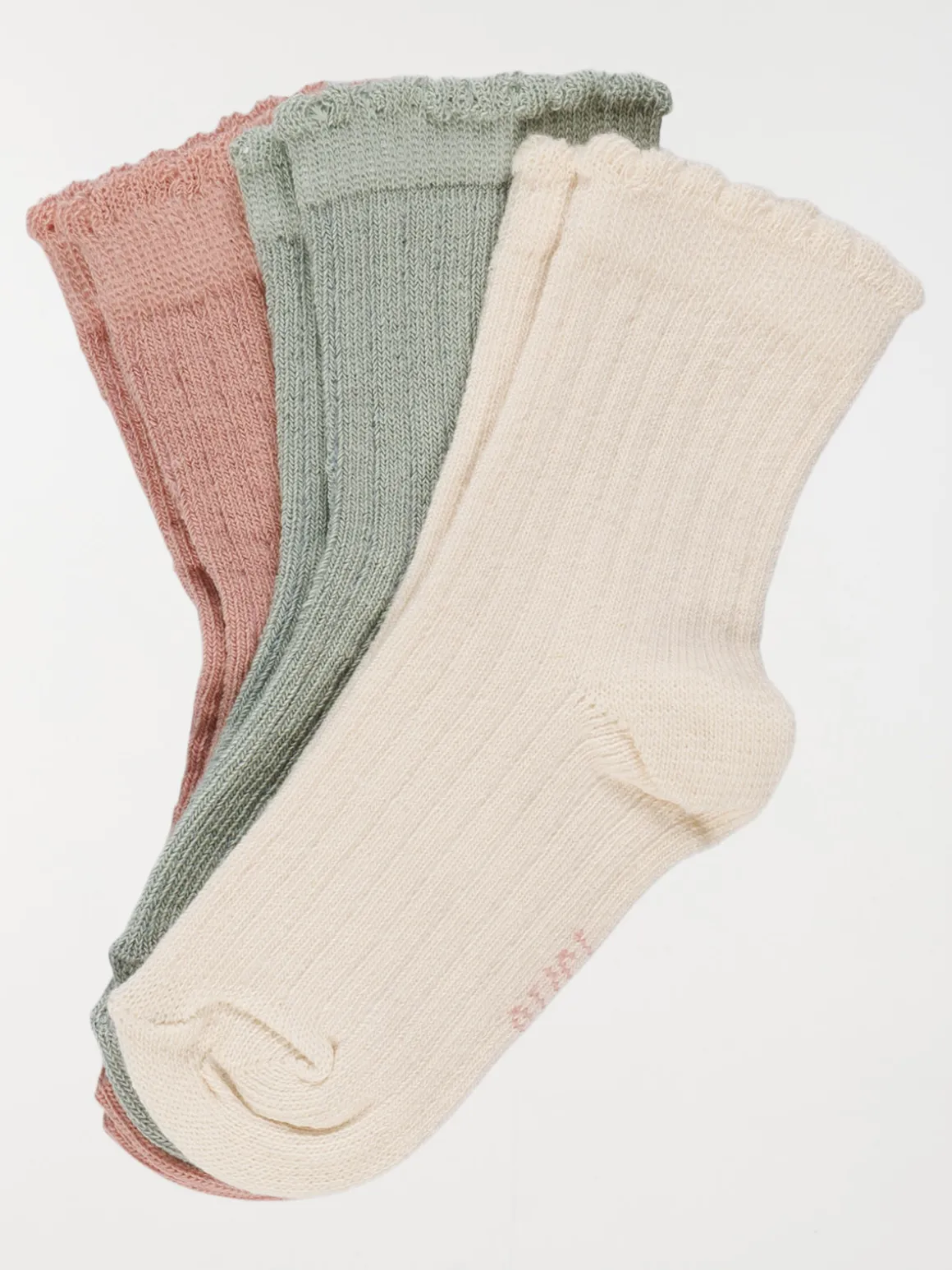 Lot de 3 paires chaussettes fille