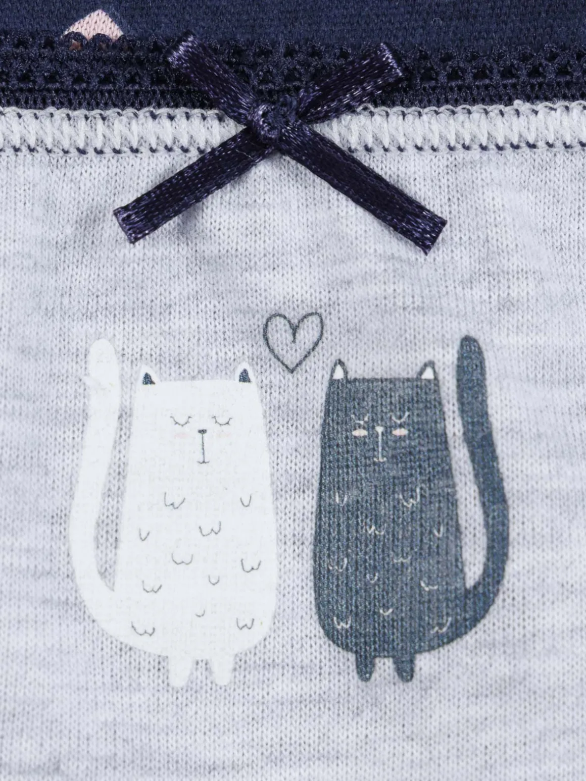 Lot de 5 slips chats fille