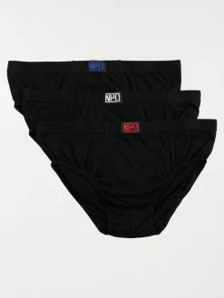 Lot de 3 slips homme coloris noir