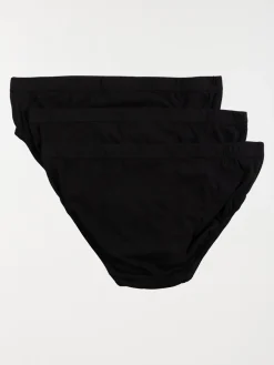 Lot de 3 slips homme coloris noir