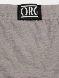 Lot de 3 slips homme noir et gris